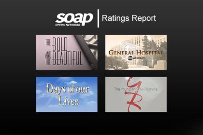 Soap Opera Ratings, Soap Opera Network, The Bold and the Beautiful, Days of our Lives, General Hospital, The Young and the Restless
