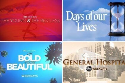 The Young and the Restless, Days of our Lives, The Bold and the Beautiful, General Hospital