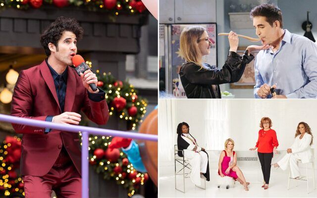 Daytime Broadcast Ratings, Darren Criss, Tamara Braun, Galen Gering, Whoopi Goldberg, Sara Haines, Joy Behar, Sunny Hostin, The View, Days of our Lives, The Macy's Thanksgiving Day Parade,