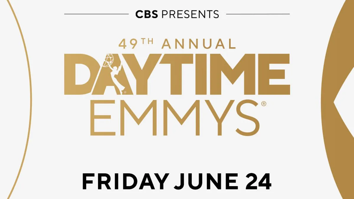 'The 49th Annual Daytime Emmy Awards' to Air Live and InPerson on