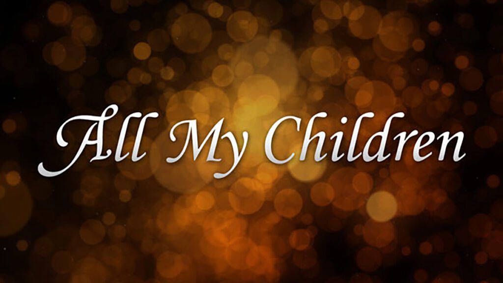 All My Children, AMC, #AllMyChildren, #AMC