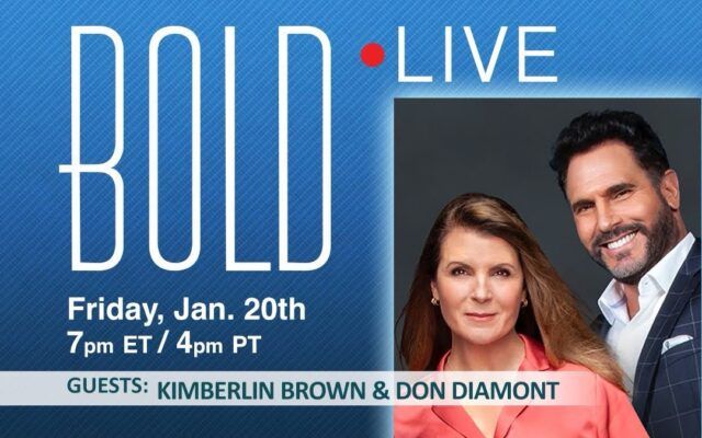 Kimberlin Brown, Don Diamont, Bold Live, #BoldLive, The Bold and the Beautiful, Bold and Beautiful, Bold & Beautiful, B&B, #BoldandBeautiful